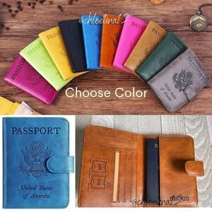 COPY - Passport Holder Cover Wallet RFID